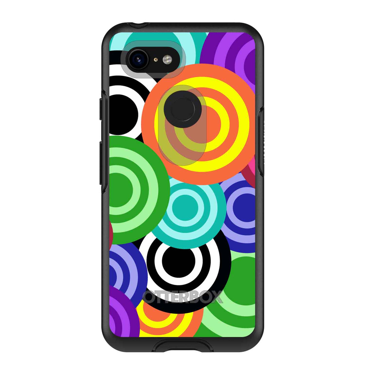 Multi Color Swirls OtterBox Symmetry Case for iPhone & Galaxy, view 15
