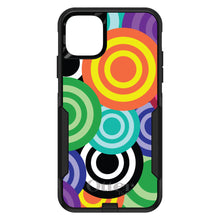 DistinctInk™ OtterBox Commuter Series Case for Apple iPhone or Samsung Galaxy - Multi Color Swirls