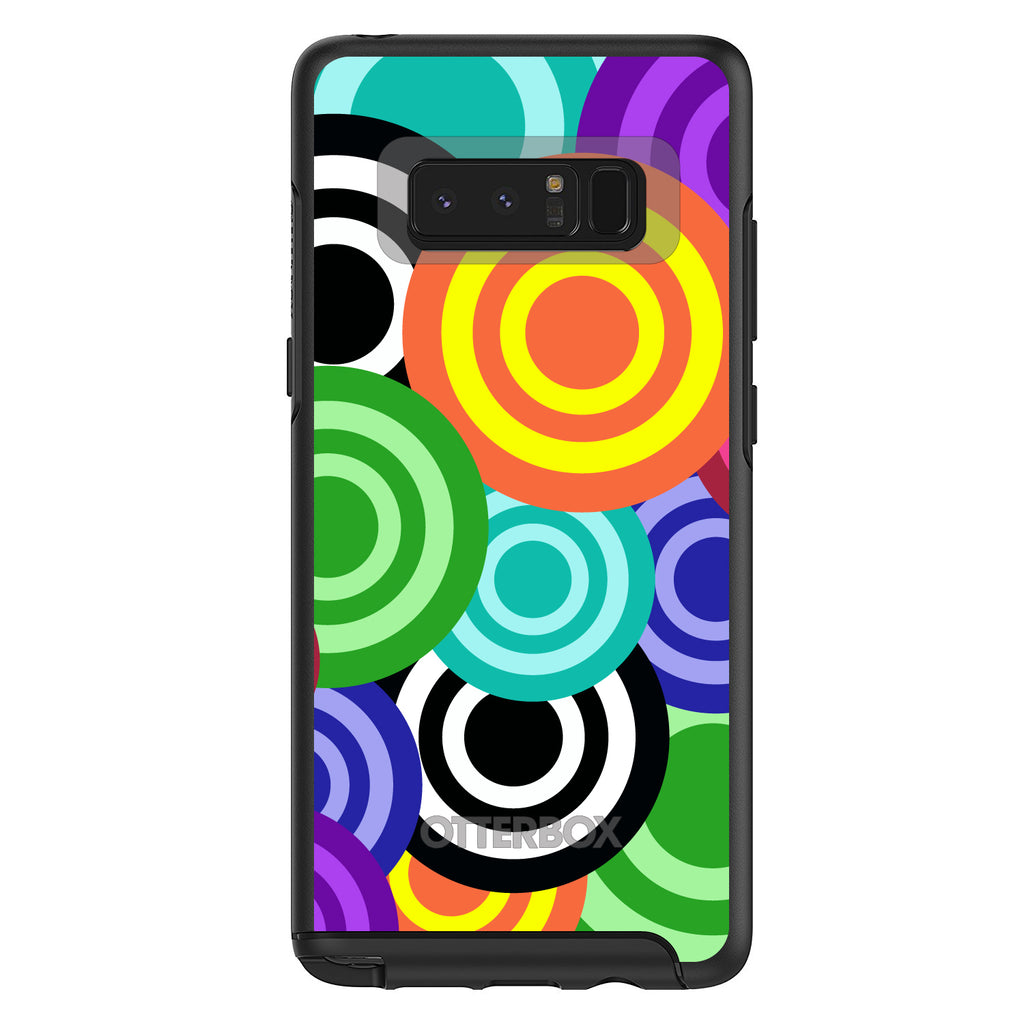 Multi Color Swirls OtterBox Symmetry Case for iPhone & Galaxy, view 14