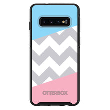 Pink Blue Block Grey Chevron OtterBox Symmetry Case for iPhone & Galaxy