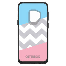 Pink Blue Block Grey Chevron OtterBox Symmetry Case for iPhone & Galaxy