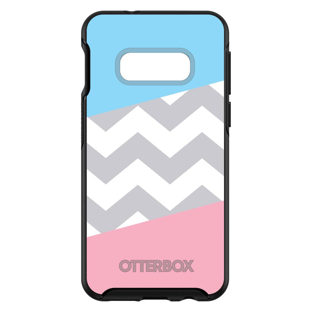 Pink Blue Block Grey Chevron OtterBox Symmetry Case for iPhone & Galaxy, view 7