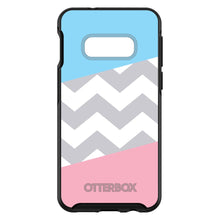 Pink Blue Block Grey Chevron OtterBox Symmetry Case for iPhone & Galaxy