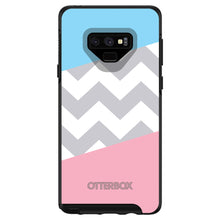 Pink Blue Block Grey Chevron OtterBox Symmetry Case for iPhone & Galaxy