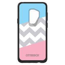 Pink Blue Block Grey Chevron OtterBox Symmetry Case for iPhone & Galaxy