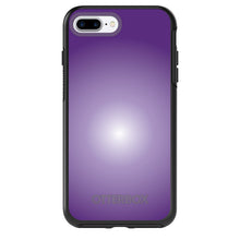 DistinctInk™ OtterBox Symmetry Series Case for Apple iPhone / Samsung Galaxy / Google Pixel - Purple White Gradient Burst
