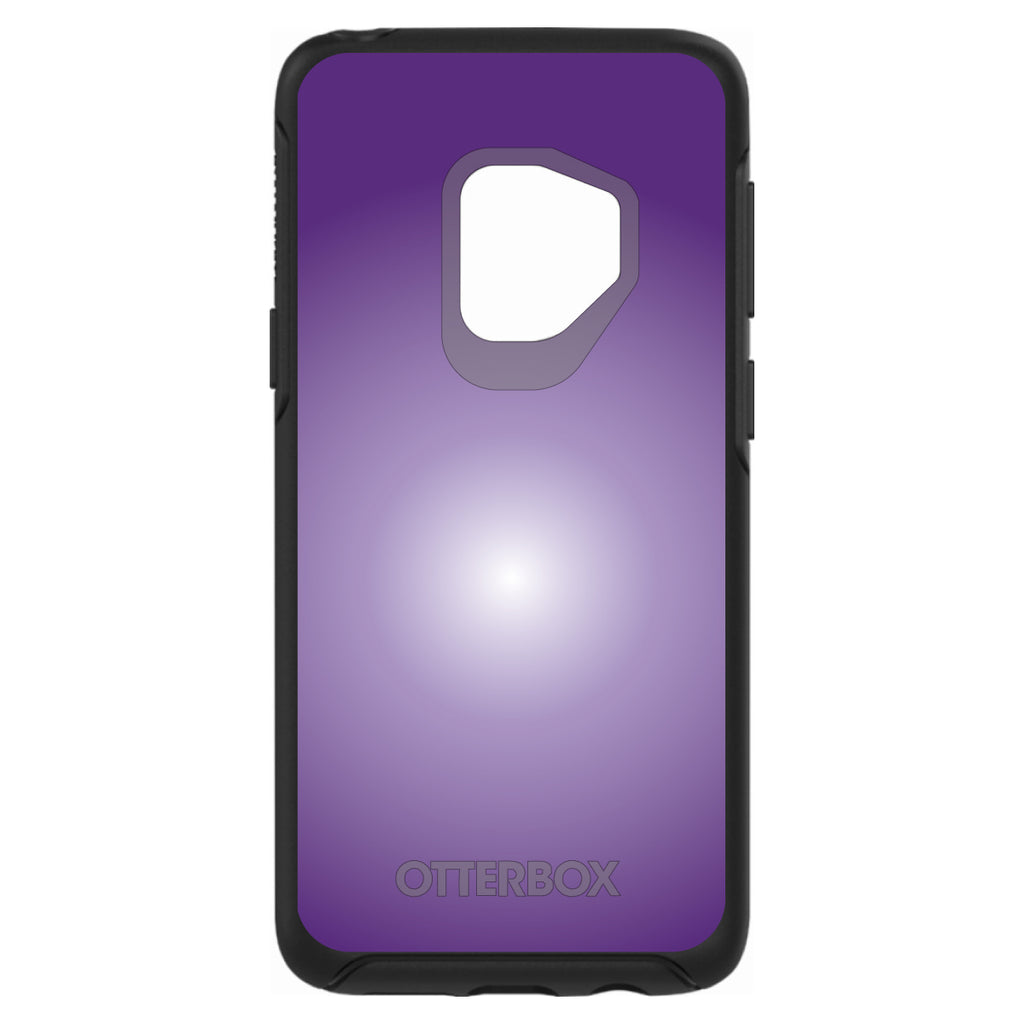Purple White Gradient Burst OtterBox Symmetry Case for iPhone & Galaxy, view 8