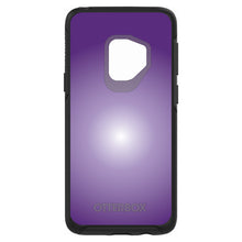 DistinctInk™ OtterBox Symmetry Series Case for Apple iPhone / Samsung Galaxy / Google Pixel - Purple White Gradient Burst