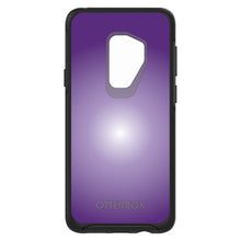 DistinctInk™ OtterBox Symmetry Series Case for Apple iPhone / Samsung Galaxy / Google Pixel - Purple White Gradient Burst