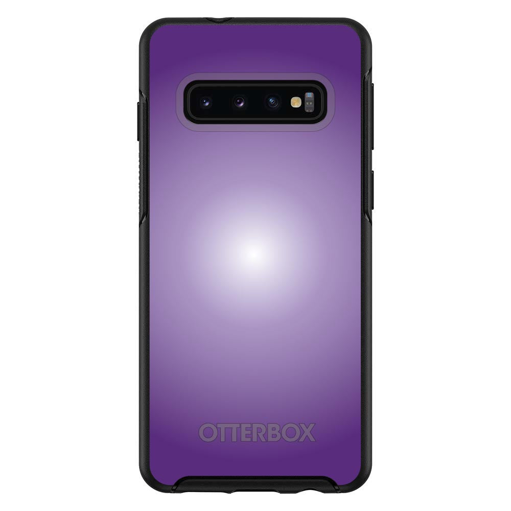 Purple White Gradient Burst OtterBox Symmetry Case for iPhone & Galaxy, view 6
