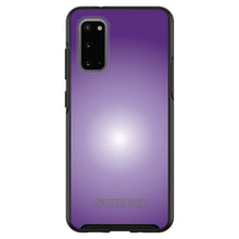 DistinctInk™ OtterBox Symmetry Series Case for Apple iPhone / Samsung Galaxy / Google Pixel - Purple White Gradient Burst