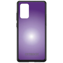 DistinctInk™ OtterBox Symmetry Series Case for Apple iPhone / Samsung Galaxy / Google Pixel - Purple White Gradient Burst
