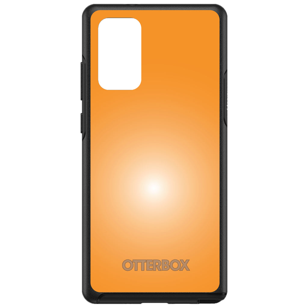 Orange White Gradient Burst Sun OtterBox Symmetry Case for iPhone & Galaxy, view 10
