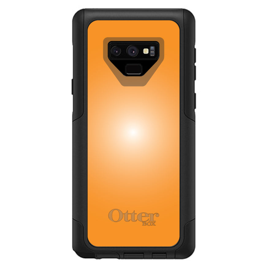 Orange White Gradient Burst Sun OtterBox Commuter Case for iPhone & Galaxy, view 15