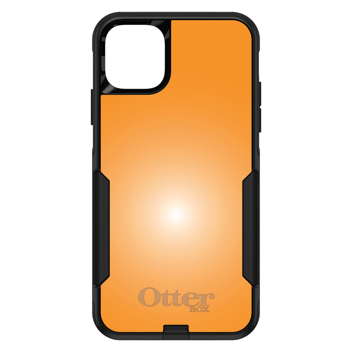 Orange White Gradient Burst Sun OtterBox Commuter Case for iPhone & Galaxy, view 2