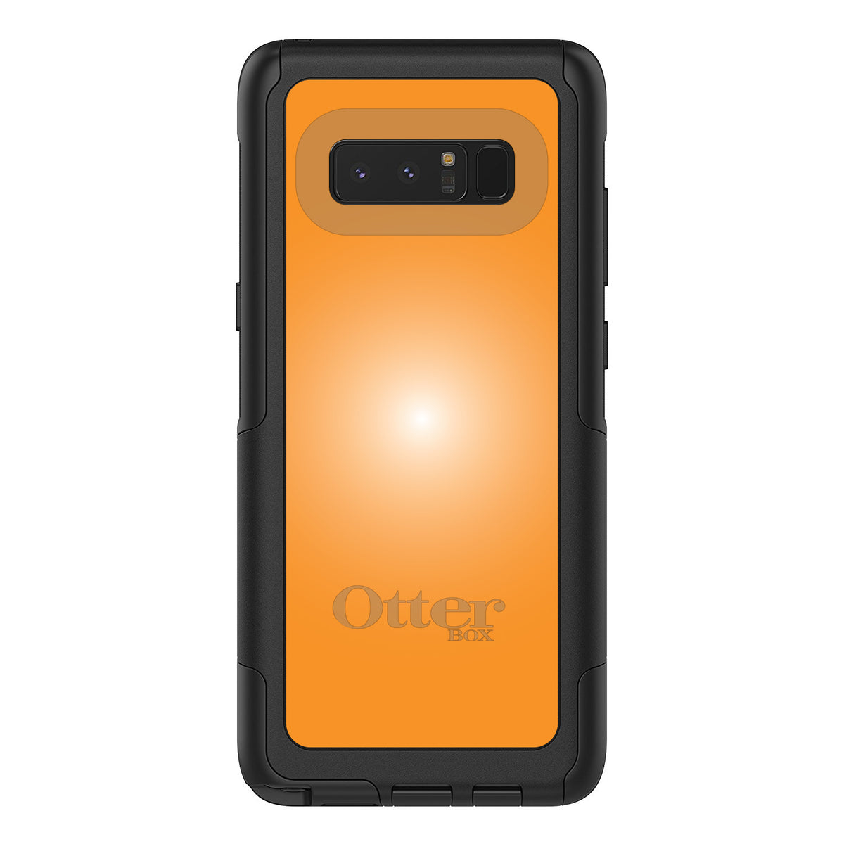 Orange White Gradient Burst Sun OtterBox Commuter Case for iPhone & Galaxy, view 16