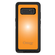 DistinctInk™ OtterBox Defender Series Case for Apple iPhone / Samsung Galaxy / Google Pixel - Orange White Gradient Burst Sun