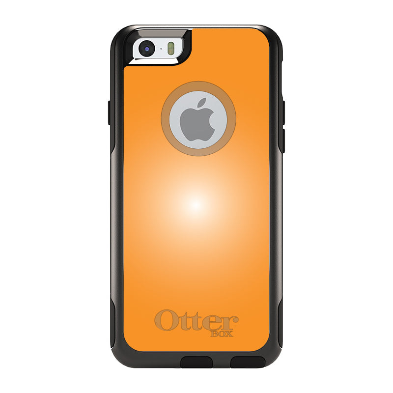 Orange White Gradient Burst Sun OtterBox Commuter Case for iPhone & Galaxy, view 4