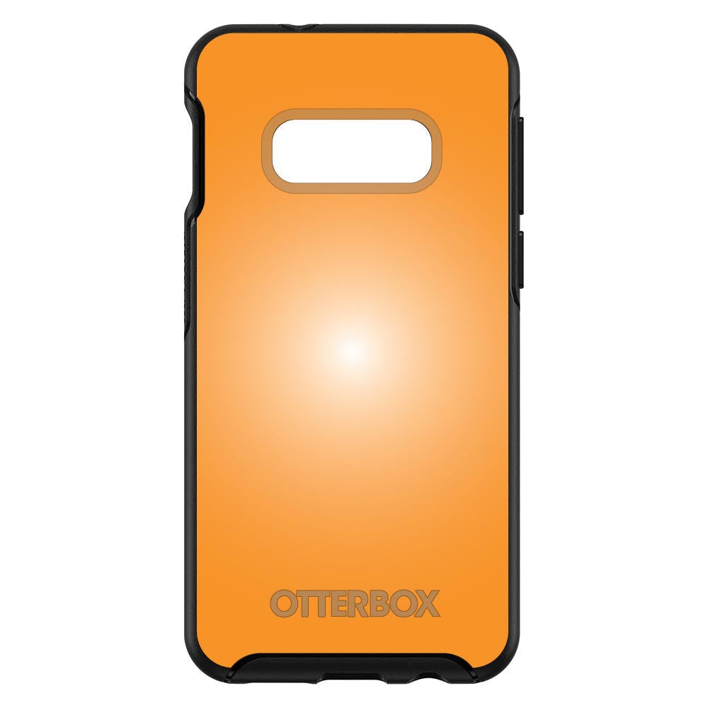 Orange White Gradient Burst Sun OtterBox Symmetry Case for iPhone & Galaxy, view 7