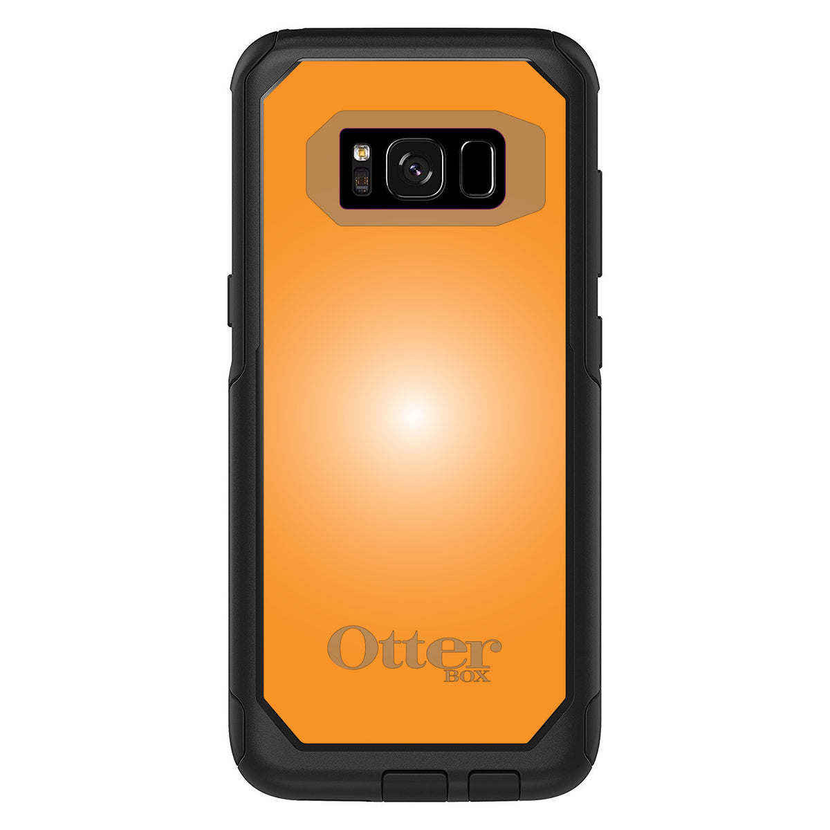Orange White Gradient Burst Sun OtterBox Commuter Case for iPhone & Galaxy, view 10
