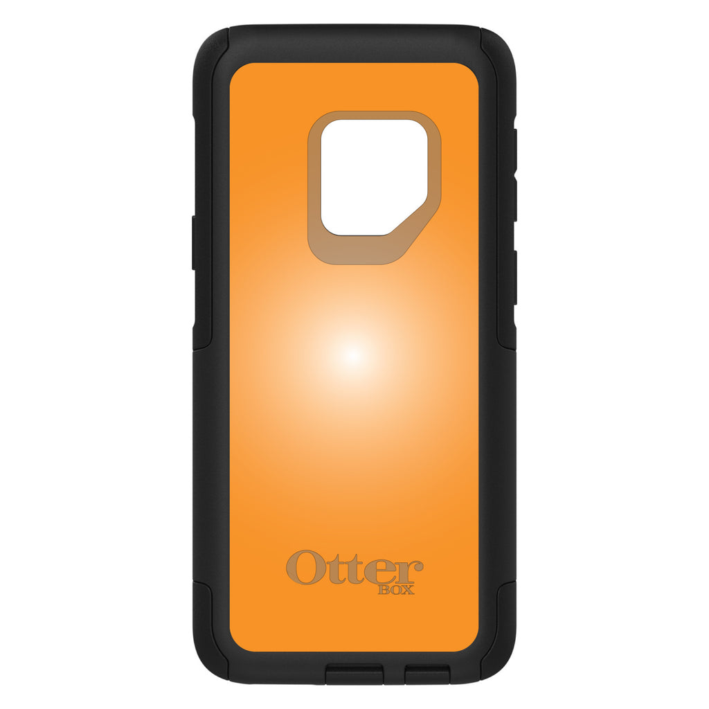 Orange White Gradient Burst Sun OtterBox Commuter Case for iPhone & Galaxy, view 9