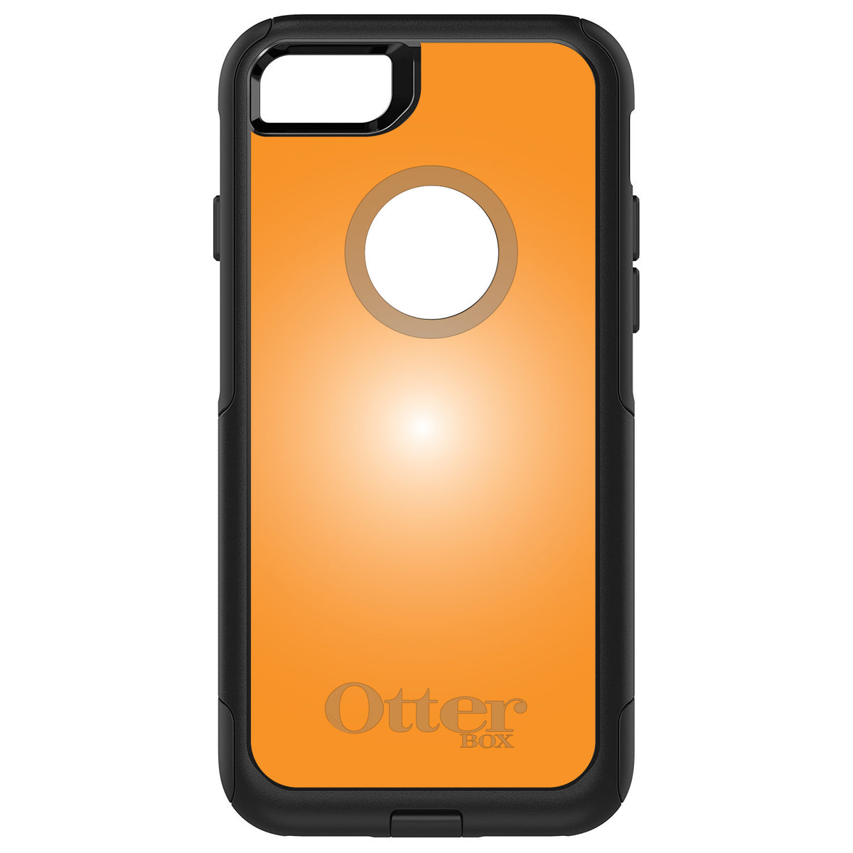 Orange White Gradient Burst Sun OtterBox Commuter Case for iPhone & Galaxy