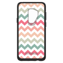 DistinctInk™ OtterBox Symmetry Series Case for Apple iPhone / Samsung Galaxy / Google Pixel - Pastel Chevron Wave Stripes