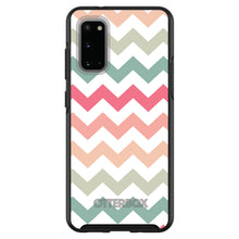 DistinctInk™ OtterBox Symmetry Series Case for Apple iPhone / Samsung Galaxy / Google Pixel - Pastel Chevron Wave Stripes