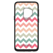 DistinctInk™ OtterBox Symmetry Series Case for Apple iPhone / Samsung Galaxy / Google Pixel - Pastel Chevron Wave Stripes