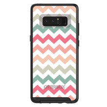 DistinctInk™ OtterBox Symmetry Series Case for Apple iPhone / Samsung Galaxy / Google Pixel - Pastel Chevron Wave Stripes