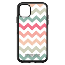 DistinctInk™ OtterBox Symmetry Series Case for Apple iPhone / Samsung Galaxy / Google Pixel - Pastel Chevron Wave Stripes