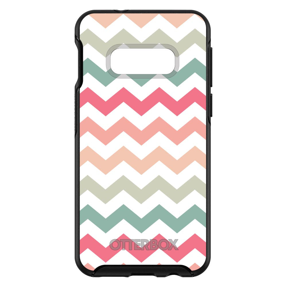 Pastel Chevron Wave Stripes OtterBox Symmetry Case for iPhone & Galaxy, view 7