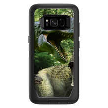 DistinctInk™ OtterBox Defender Series Case for Apple iPhone / Samsung Galaxy / Google Pixel - T-Rex Dinosaurs Raptor