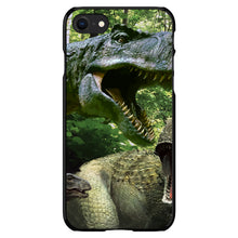 DistinctInk® Hard Plastic Snap-On Case for Apple iPhone or Samsung Galaxy - T-Rex Dinosaurs Raptor