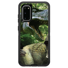 DistinctInk™ OtterBox Defender Series Case for Apple iPhone / Samsung Galaxy / Google Pixel - T-Rex Dinosaurs Raptor