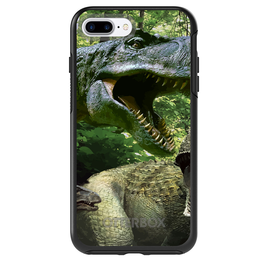 T-Rex Dinosaurs Raptor OtterBox Symmetry Case for iPhone & Galaxy, view 2