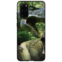 DistinctInk® Hard Plastic Snap-On Case for Apple iPhone or Samsung Galaxy - T-Rex Dinosaurs Raptor