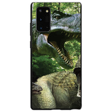 DistinctInk® Hard Plastic Snap-On Case for Apple iPhone or Samsung Galaxy - T-Rex Dinosaurs Raptor