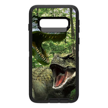 DistinctInk™ OtterBox Defender Series Case for Apple iPhone / Samsung Galaxy / Google Pixel - T-Rex Dinosaurs Raptor