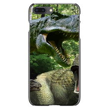 DistinctInk® Hard Plastic Snap-On Case for Apple iPhone or Samsung Galaxy - T-Rex Dinosaurs Raptor