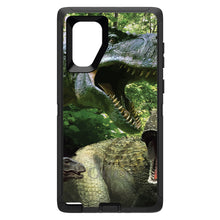 DistinctInk™ OtterBox Defender Series Case for Apple iPhone / Samsung Galaxy / Google Pixel - T-Rex Dinosaurs Raptor