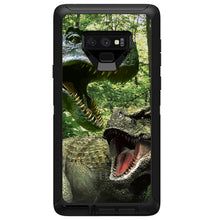 DistinctInk™ OtterBox Defender Series Case for Apple iPhone / Samsung Galaxy / Google Pixel - T-Rex Dinosaurs Raptor