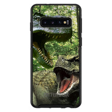 DistinctInk™ OtterBox Symmetry Series Case for Apple iPhone / Samsung Galaxy / Google Pixel - T-Rex Dinosaurs Raptor