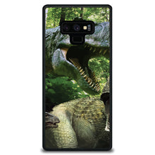 DistinctInk® Hard Plastic Snap-On Case for Apple iPhone or Samsung Galaxy - T-Rex Dinosaurs Raptor