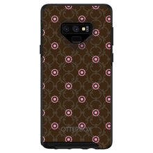 DistinctInk™ OtterBox Symmetry Series Case for Apple iPhone / Samsung Galaxy / Google Pixel - Brown & Pink Floral Pattern