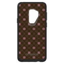DistinctInk™ OtterBox Symmetry Series Case for Apple iPhone / Samsung Galaxy / Google Pixel - Brown & Pink Floral Pattern