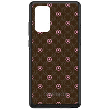 DistinctInk™ OtterBox Symmetry Series Case for Apple iPhone / Samsung Galaxy / Google Pixel - Brown & Pink Floral Pattern