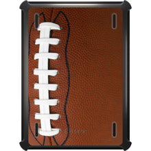 DistinctInk™ OtterBox Defender Series Case for Apple iPad / iPad Pro / iPad Air / iPad Mini - Football Texture Photo Laces