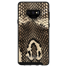 DistinctInk™ OtterBox Symmetry Series Case for Apple iPhone / Samsung Galaxy / Google Pixel - Brown Tan Snake Skin Texture