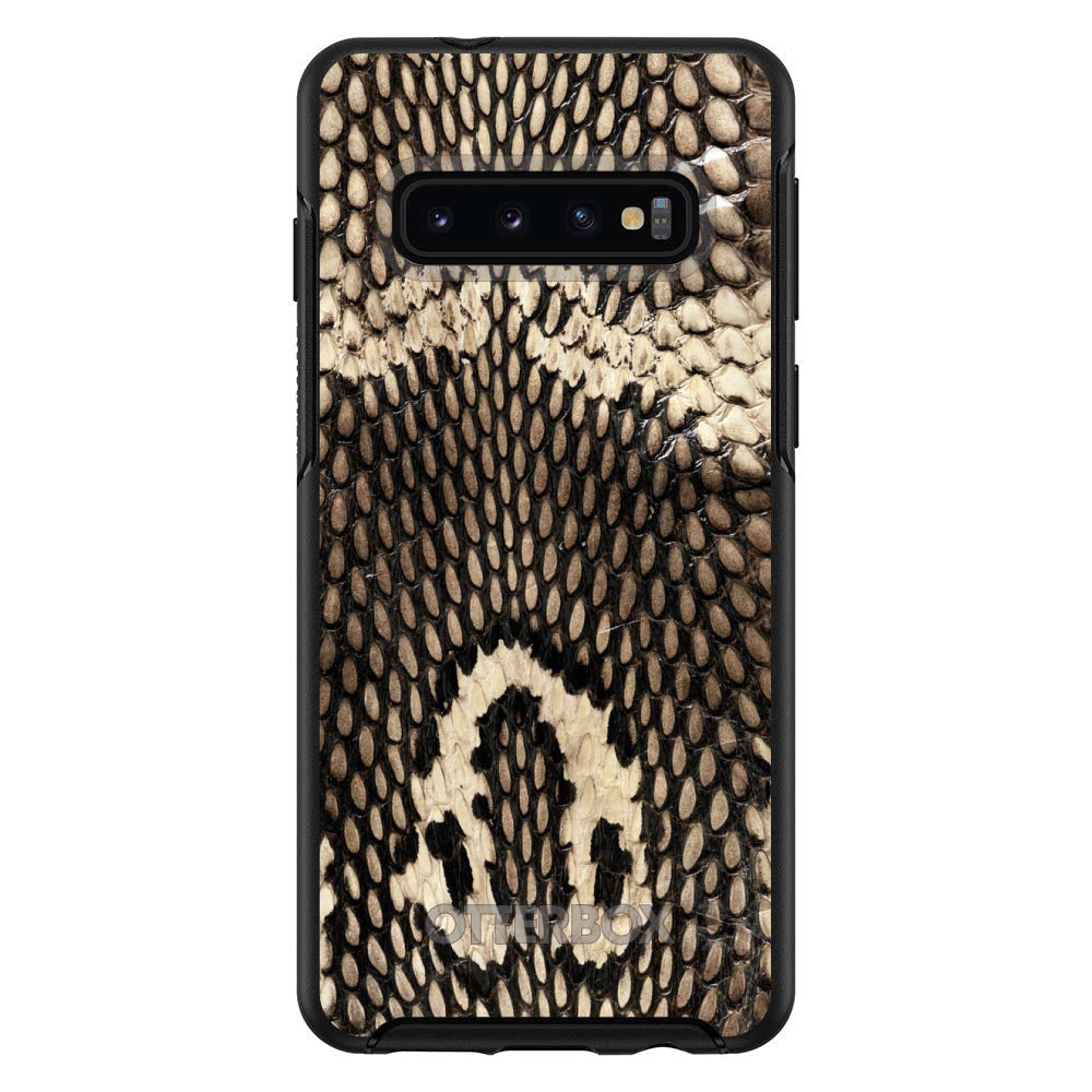 Brown Tan Snake Skin Texture OtterBox Symmetry Case for iPhone & Galaxy, view 6